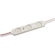 Resim 3'Lü Mercekli Modül Led - Beyaz 12V 0.75W 