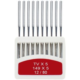 Resim Orange Needles Tvx5 Kot Kollu Iğnesi 12/80 (10 Adet) 