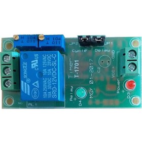Resim T-1701 Zaman Saati Röle Modülü - UART Programlanabilir Timer 