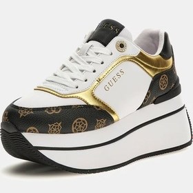 Resim Guess Camrio Platform Kadın Sneaker Ayakkabı Fl7cmrfal12 Kahverengi 