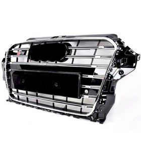 Resim Audi A3 S3 2012-2016 Kromlu Siyah Panjur 