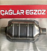 Resim ÇAĞLAR Üniversal Katalizör Yassı Euro 4 Uyumlu UNVEU4Y 