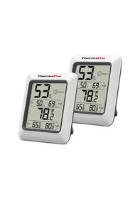 Resim Thermopro Tp50 Termometre İç Mekan Dijital Sıcaklık Ve Nem Ölçer - 2 Adet 