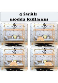 Resim Markaawm Markaawm Ahşap Çocuk Karyola 90X190 Bebek Montessori Yatak Akçaağaç 