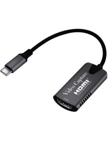 Resim Braventa Collection Coverzone Type C Video Capture Yakalama Kartı Uçlu HDMI To Type-C Pc Bilgisayar Video Yakalama (Hdmı 