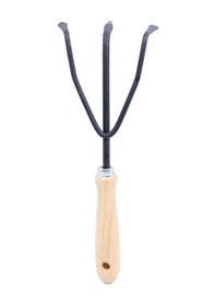 Resim Tırmık Ahşap Saplı 3'lü 25 Cm 