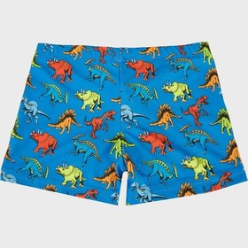 Resim Slipstop Austin Desenli Normal Bel Boxer Mayo Short Erkek Çocuk Mayo Short Sr2631000009 Saks 