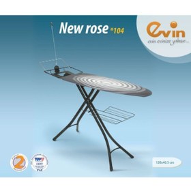 Resim Evin Ütü Masası New Rose Askı Aparatlı 