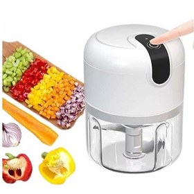 Resim Rondo Doğrayıcı 250 Ml Taşınabilir Usb Şarjlı Pratik El Rondo Blender 