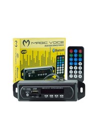 Resim Oto Teyp Dönüştürücü Bluetooth Aux - Sd Kart - Usb - Çevirici N11.371 