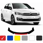 Resim Peugeot 301 / C Eleysee Lip 4 Parça Kırmızı / Tampon Eki 