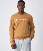 Resim Champion Script Shop Crewneck Sweatshirt 