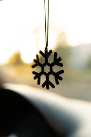 Resim Oyunzu Kar Tanesi Dikiz Aynası Araba Süsü 