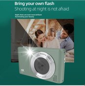 Resim Xindoker Siyah/altın/yeşil Renk Seçenekli 48mp Cmos Dijital Fotoğraf Makinesi - 2.5" Ekran, 16x Zoom 