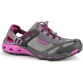 Resim Humtto 2605 Su Tahliyeli Yazlık Trekking Kadın Ayakkabı Füme 