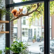 Resim 1 adet Vintage Tarzı Gerçekçi Sivrisinek Cam Sticker - Kendinden yapışkanlı PVC Duvar Dekoru, Oturma Odası, Yatak Odası veya Balkon Pencereleri için, Yarı Mat Bitiş, 5mil Kalınlık, Yeniden Kullanılabilir, Pencere Dekoru | Vintage Duvar Sanatı | Kolay Kurulum, Sivrisinek Dekoru 