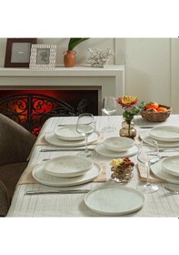 Resim Pierre Cardin Mila Porselen 24 Parça Yemek Takımı Çok Renkli 