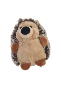 Resim Sevimli Kirpi Peluş Oyuncak Uyku Arkadaşim 20 Cm Hediyelik Bej 