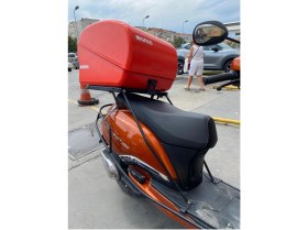Resim Nazilli Avm Jüpiter 125 Damperli Kurye Paket Çanta Demiri 
