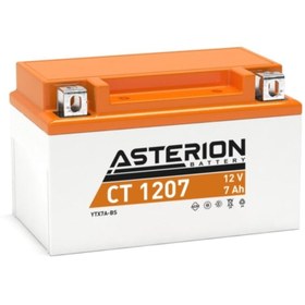 Resim Motostart Asterion Ct1207 Sym Fıddle 2 125 Ytx7a-bs Motosiklet Akü 