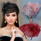 Resim 1 adet Şık Kadın Organza Kurdeleli Saç Bandı - Vintage Tarz, Yüksek Kaliteli Kumaş Saç Aksesuarı, Partiler ve Banketler için Mükemmel Doğum Günü Hediyesi, Beyaz Siyah Kurdele Detaylı, Zarif Saç Aksesuarı | Vintage Saç Bandı | Yumuşak Kumaş Saç Bandı 