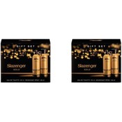 Resim Slazenger Active Sport Gold 125 Ml + 150 Ml Deodorant Erkek Parfümü x2 Adet 
