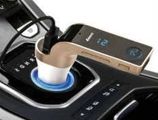 Resim Carg7 Bluetooth Araç Fm Transmitter Usb Girişli MAGİTOPTAN