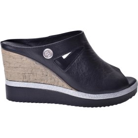 Resim Mammamia Kadın Deri Dolgu Topuk Terlik D25YT-1455 