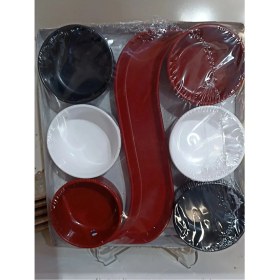 Resim FRY Kahvaltı Çerez Seti 7 Parça Akrilik ROYALEKS-M11325 