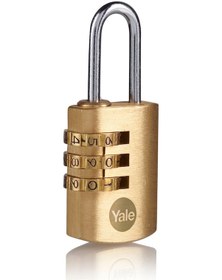 Resim Yale 40mm Şifreli Pirinç Asma Kilit - Blister - Y150B/40/130/1 