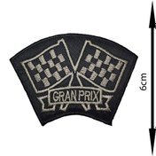 Resim REMSATİC Ütü Ile Yapışan Arma - Yama - Patch - Grand Prix Modeli (8,5cm X 6cm) 