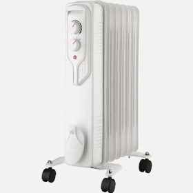 Resim Normadia 1500W Termostatlı Beyaz Yağlı Radyatör, 7 Dilim, Konfor ve Verimlilik 