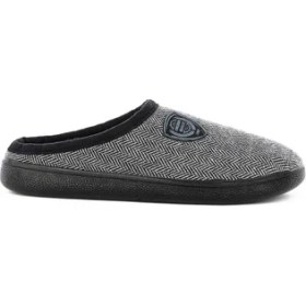 Resim Gezer 12099 Erkek Terlik Kışlık Misafir Ev Terliği Gri-40 