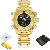 Resim Hanyang Gg-Box Erkek Saatler Lüks Moda Spor Izle Navıforce Marka Erkekler Kuvars Analog Dijital Saat Erkek Su Geçirmez Paslanmaz Çelik Saatler (Yurt Dışından) 