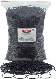 Resim Ekoset 70mm Siyah Renkli Kauçuk Paket Ambalaj Lastiği 12Kg Koli 