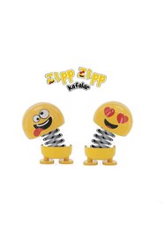 Resim MAGİTOPTAN Zıp Zıp Kafalar Sevimli Kafa Sallayan Emojiler Çılgın Kafalar 