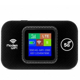 Resim 300 Mbps 4g Lte Mobil Wifi Modem Taşınabilir Hotspot 3000mah Bataryalı Type-c Şarjlı 