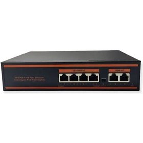 Resim Nova ND1P402LF 4 Port Poe+ 10-100 Mbps 2 Port 10-100 Uplink Switch 78W Nova ND1P402LF 4 Port Poe+ 10-100 Mbps 2 Port 10-100 Uplink Switch 78W