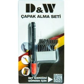 Resim Dw Z3801050PLASTIK Tutuculu 10 Bıçaklı Çapak Alma 