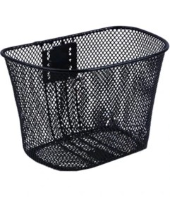 Resim Elektrikli Motor 26 Mtb Ön Sepet Demir Siyah 