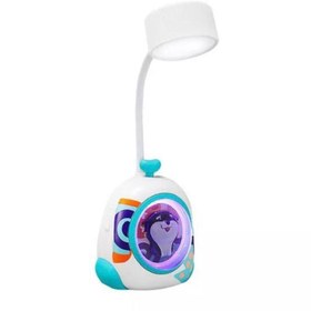 Resim BLA GROUP Sevimli Hayvan Kabinli Çocuk Masa Lambası RGB 