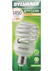 Resim Sylvania (3 Adet) Sylvania 23W (103W) 2700K (Sarı Işık) E27 Duylu (Kalın Duy) Tasarruflu Ampul 