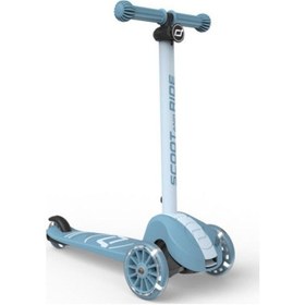 Resim Scoot And Ride Highwaykick 3s Çocuk Scooterı, Steel - Led Tekerlekli, Katlanabilir Ve Ayarlanabilir 