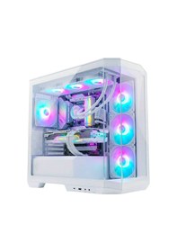 Resim MSI MAG Pano White X130 R7-5700X 32 GB 1 TB M.2 NVMe SSD 12 GB RTX5070 Free Dos Masaüstü Oyuncu Bilgisayarı 