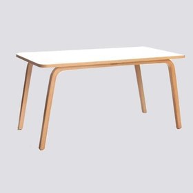 Resim KYS Design Çocuk Masası - Derslik Yazı Odası Mobilya - Naturel Ahşap - 100x50x50 cm 