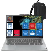 Resim Ideapad Slim 5 Amd Ryzen 5 8645HS 16GB LPDDR5X 512GB SSD Windows 11 Home 14\ Wuxga IPS 300NITS Taşınabilir Bilgisayar ID83DB003VTRH01 + Zettaçanta 