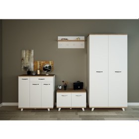 Resim Aekamobilya Aeka Ae-3041 Eras Lüx Vestiyer Takımı 