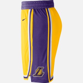 Resim Nike Los Angeles Lakers Icon Edition Swingman NBA Erkek Şort 