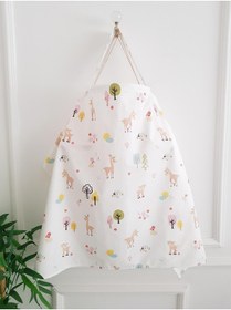 Resim FeyzaDesign Konforlu Balenli Emzirme Önlüğü ve Puset Örtüsü 70x100 cm 