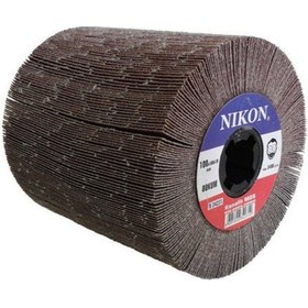 Resim Nikon N34237 100x100x19mm 320 Kum Non Woven Kanallı Mop Zımpara 